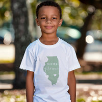 Illinois Maison cultivée | Carte d'état des couleu