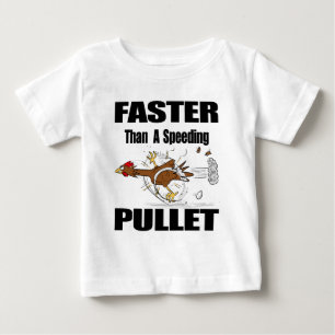 T-shirt Pour Bébé Illustration amusante de poulet cool