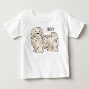 T-shirt Pour Bébé Illustration de dessin de chien de Havan