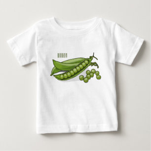 T-shirt Pour Bébé Illustration de dessin de pois