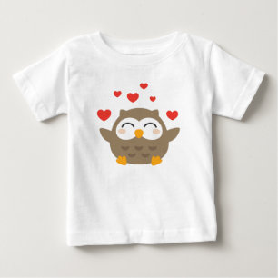 T-shirt Pour Bébé Illustration de I Owl You