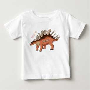 T-shirt Pour Bébé Illustration de Kentrosaurus