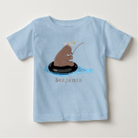 Illustration de la pêche de l'ourson mou