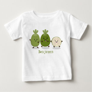 T-shirt Pour Bébé Illustration de mignonne guava feijoa