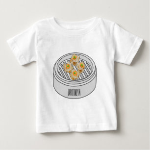 T-shirt Pour Bébé Illustration de Shumai dim sum