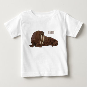 T-shirt Pour Bébé Illustration de Walrus