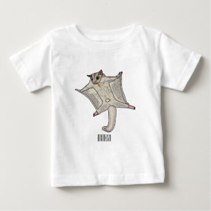 T-shirt Pour Bébé Illustration du planeur à sucre