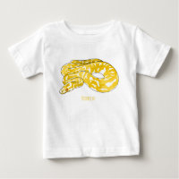 Illustration du serpent python birman