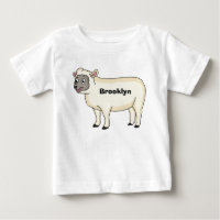 Illustration d'un mouton joyeux