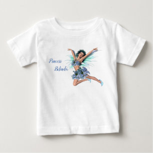 T-shirt Pour Bébé Imaginaire de la forêt de la Couronne de fée