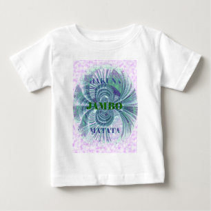 T-shirt Pour Bébé Impression d'art Aurora Matata