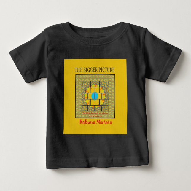 T-shirt Pour Bébé Impression d'images plus grande (Devant)