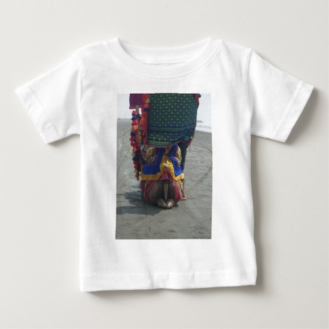 T-shirt Pour Bébé Imprimé/graphique en forme de chameau (Devant)