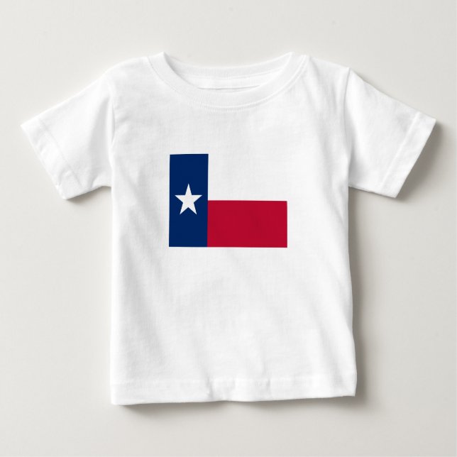 T-shirt Pour Bébé Indicateur d'état du Texas (Devant)