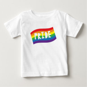 T-shirt Pour Bébé Indicateur Rainbow de Pride