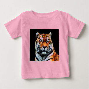 T-shirt Pour Bébé Inspiration des yeux de tigre