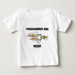T-shirt Pour Bébé Intérieur d'ADN de programmeur (reproduction