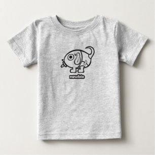 T-shirt Pour Bébé internaute novice de tweenerdog