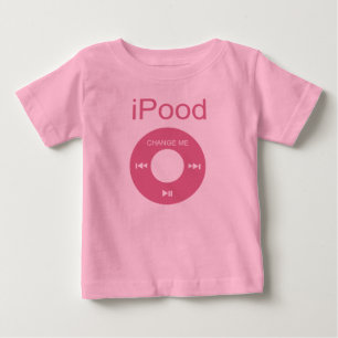 T-shirt Pour Bébé iPood Funny Baby Shirts