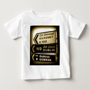 T-shirt Pour Bébé Ireland Roadside Signs