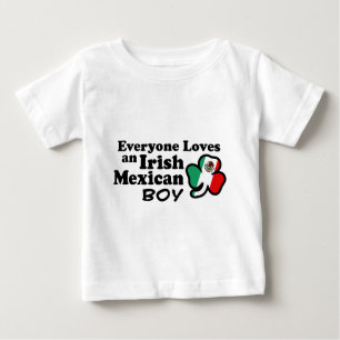 T-shirt Pour Bébé Irish Mexican Boy