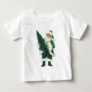 T-shirt Pour Bébé Irlandais Père Noël