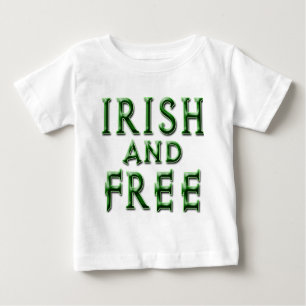 T-shirt Pour Bébé IRLANDE et GRATUIT pour la Saint Patrick