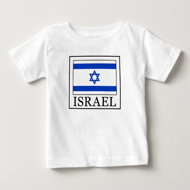 T-shirt Pour Bébé Israël (Devant)