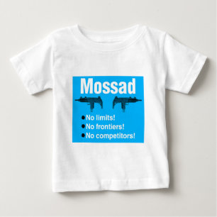 T-shirt Pour Bébé Israélien Mossad, le meilleur et agence