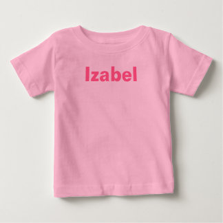 T-shirt Pour Bébé Izabel