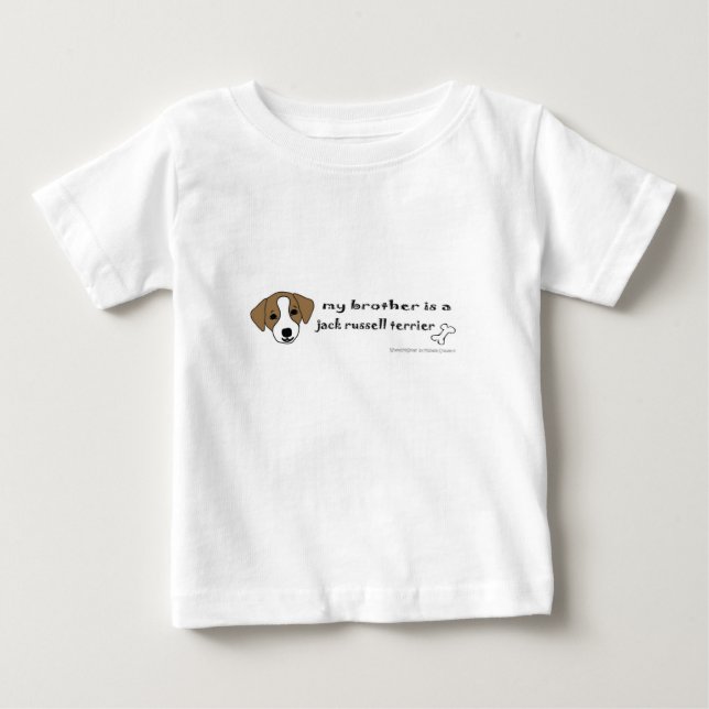 T-shirt Pour Bébé jack russell terrier (Devant)