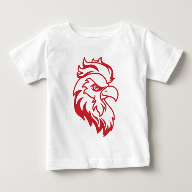 T-shirt Pour Bébé Jacksonville State University Gamecocks Red Eagle (Devant)