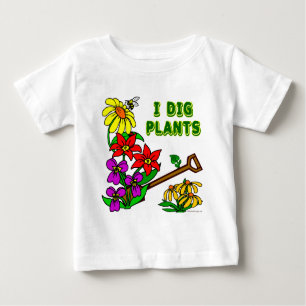 T-shirt Pour Bébé J'Ai Creg Plante Gardener Dit