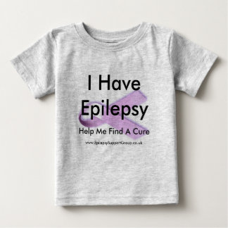 T-shirt Pour Bébé J'Ai L'Épilepsie Pour Trouver Un Traitement