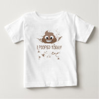 J'Ai Poopé Aujourd'Hui ! Chemise pour enfants amus