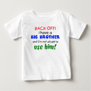 T-shirt Pour Bébé J'ai un grand frère