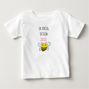 T-shirt Pour Bébé J'ai une petite soeur.