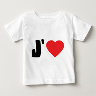 T-shirt Pour Bébé jaime
