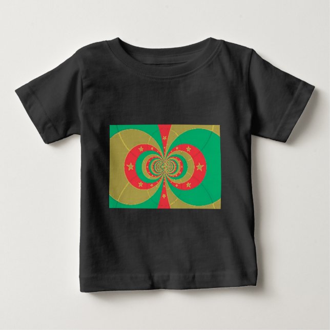 T-shirt Pour Bébé J'aime Cameroun (Devant)