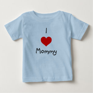 T-shirt Pour Bébé J'aime la maman