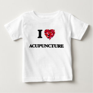 T-shirt Pour Bébé J'aime l'acuponcture
