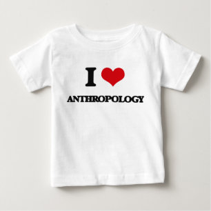 T-shirt Pour Bébé J'aime l'anthropologie