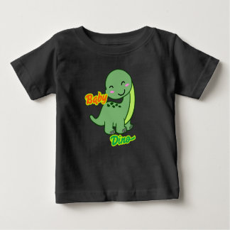 T-shirt Pour Bébé J'aime le bébé dino