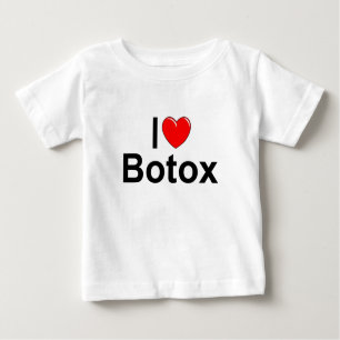 T-shirt Pour Bébé J'aime le botox (de coeur)