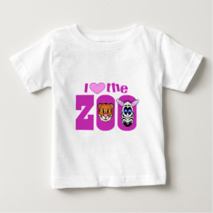 T-shirt Pour Bébé J'aime le zoo