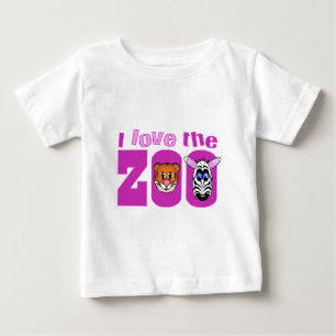 T-shirt Pour Bébé J'aime le zoo