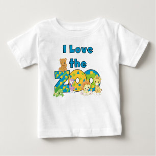 T-shirt Pour Bébé J'aime le zoo