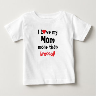 T-shirt Pour Bébé J'Aime Ma Mère Drôle