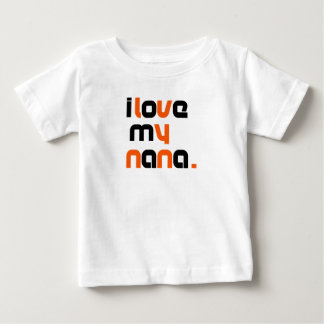 T-shirt Pour Bébé J'Aime Ma Nana