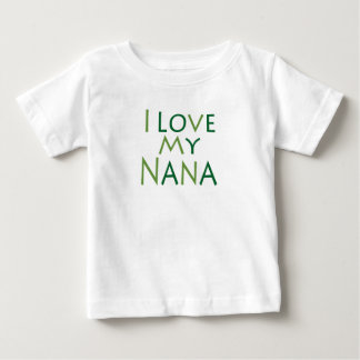 T-shirt Pour Bébé J'Aime Ma Nana